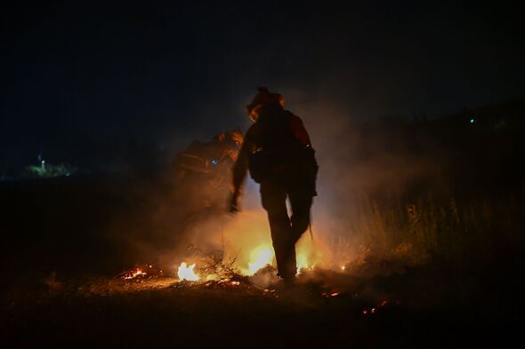 Evacuations ordered as wildfire continue in San Joaquin County of California