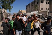 27 palestinian aid workers gunned