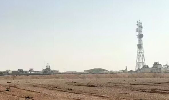 The al-Tanf base was struck by drones
