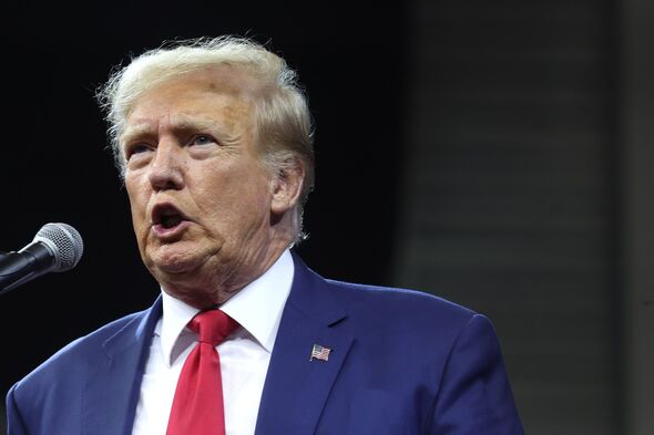Donald Trump Attends Monumental Leaders Rally In South Dakota
