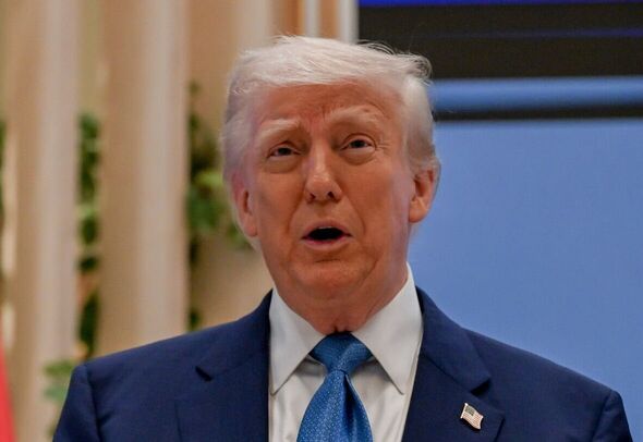 U.S. President Donald Trump in Abu Dhabi