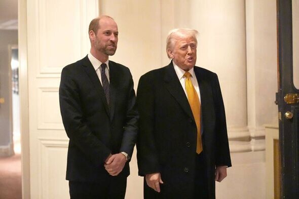 Prince William and Donald Trump in Paris together 