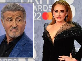 adele sylvester stallone mansion rebuild rocky statue