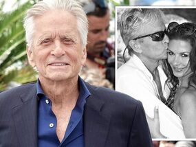 Michael Douglas unrecognizable Catherine Zeta Jones birthday tribute