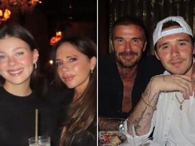 Victoria Beckham Nicola Peltz David Brooklyn night out