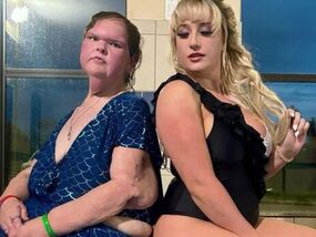 1000-lb Sisters Tammy Slaton cutout swimsuit