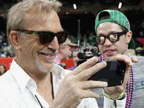 kevin-costner-super-bowl-conversation-pete-davidson