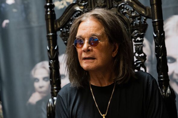 Ozzy Osbourne Signs Copies Of His Album "Patient Number 9