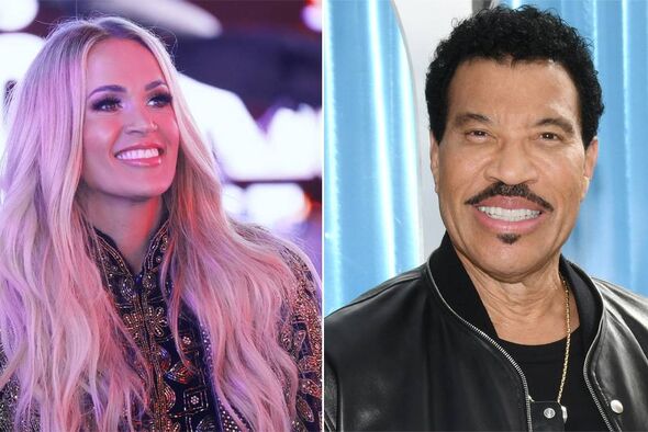 Carrie Underwood and Lionel Richie