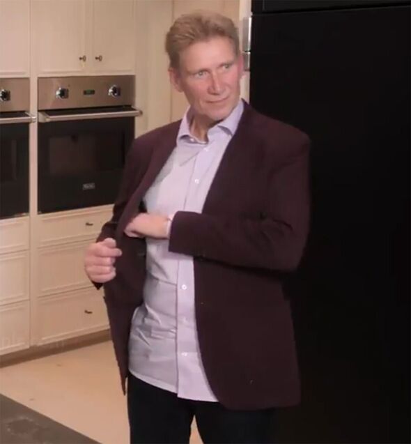 Gerry Turner appeared wide-eyed as he put his phone back in his pocket