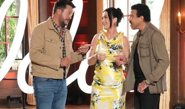 Luke Bryan, Katy Perry and Lionel Richie