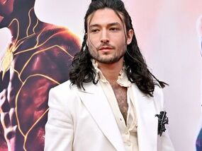 Ezra Miller The Flash premiere