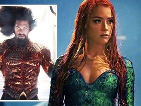 Amber Heard Mera Aquaman 2 trailer Johnny Depp trial
