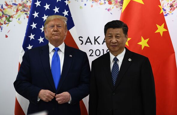 Presidents Donald Trump and Xi Jinping