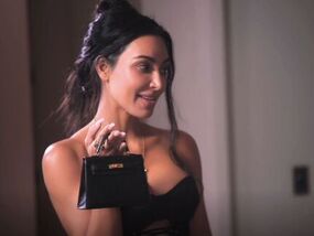 Kim Kardashian unexpected items tiny $30,000 Hermes bag 
