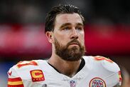 travis kelce makes foolish mistake olympics