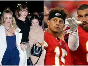 Patrick Mahomes Brittany Taylor Swift night