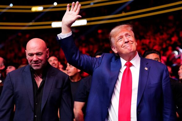 donald trump ufc 302 reason attend trial