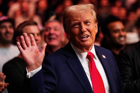 Donald Trump MChandler UFC Dana White