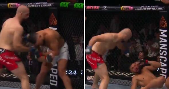 Volkan Oezdemir KO'd Johnny Walker
