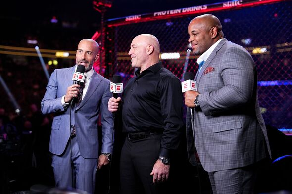 Joe Rogan with UFC crew