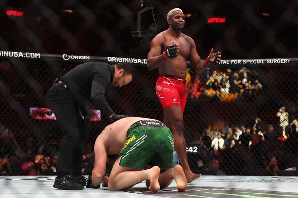 Despaigne's power was compared to Francis Ngannou by fans online