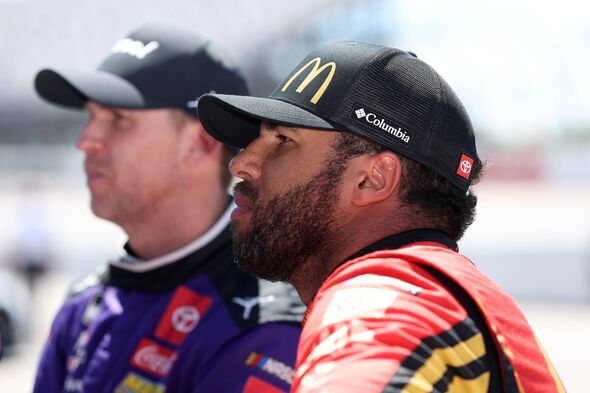 bubba wallace denny hamlin relationship not boss bubba wallace denny hamlin relationship not boss