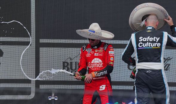 chase elliott van gisbergen mexico city