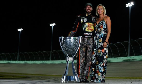 Pollex and Truex Jr. celebrated his Championship success in 2017
