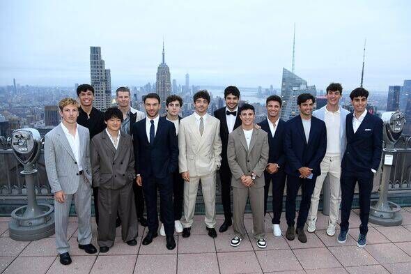 F1 stars following the World Premiere of F1 The Movie