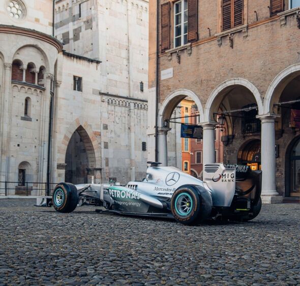 2013 Mercedes-AMG Petronas F1 W04